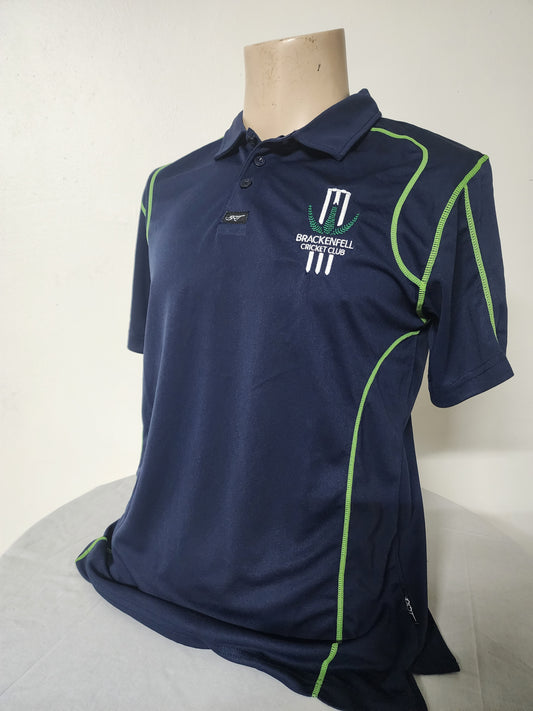 Snr. Men's Golf Shirts Navy Blue Player Edition