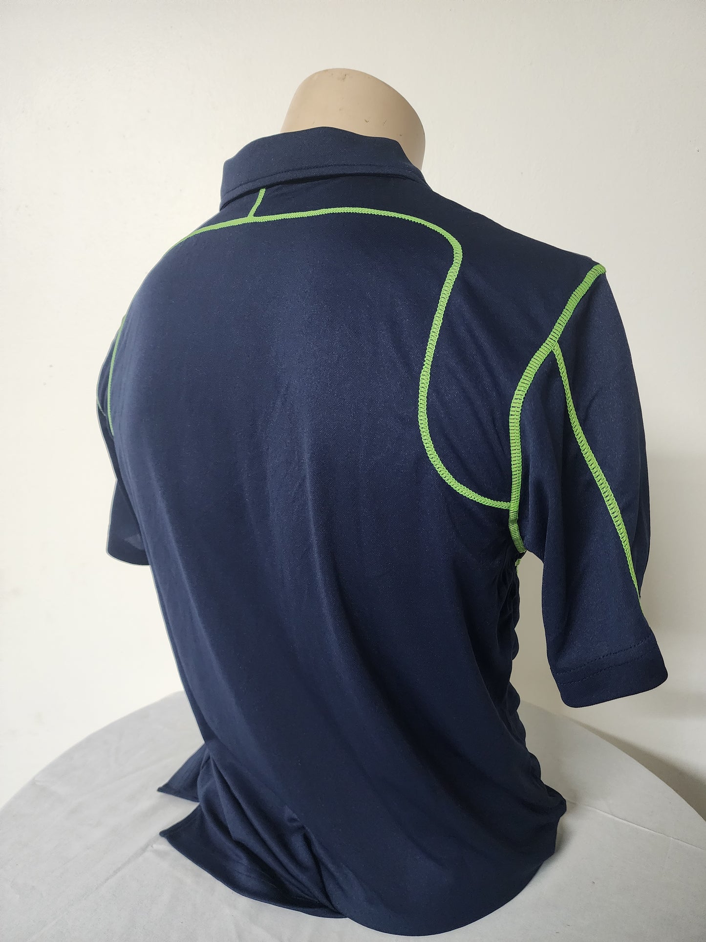 Snr. Men's Golf Shirts Navy Blue Player Edition